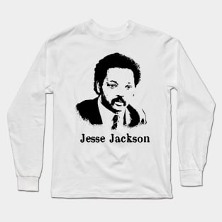 Jesse Jackson Portrait Long Sleeve T-Shirt